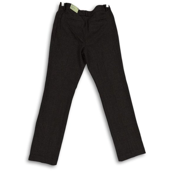 NWT VAN HEUSEN STUDIO STRETCH EXTENSIBLE STUDIO FIT BROWN SPECK STRAIGHT LEG 4 - Picture 2 of 9